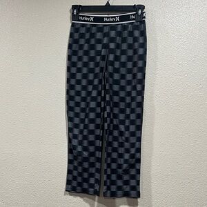 Hurley Checkered Gray Pajama Pants